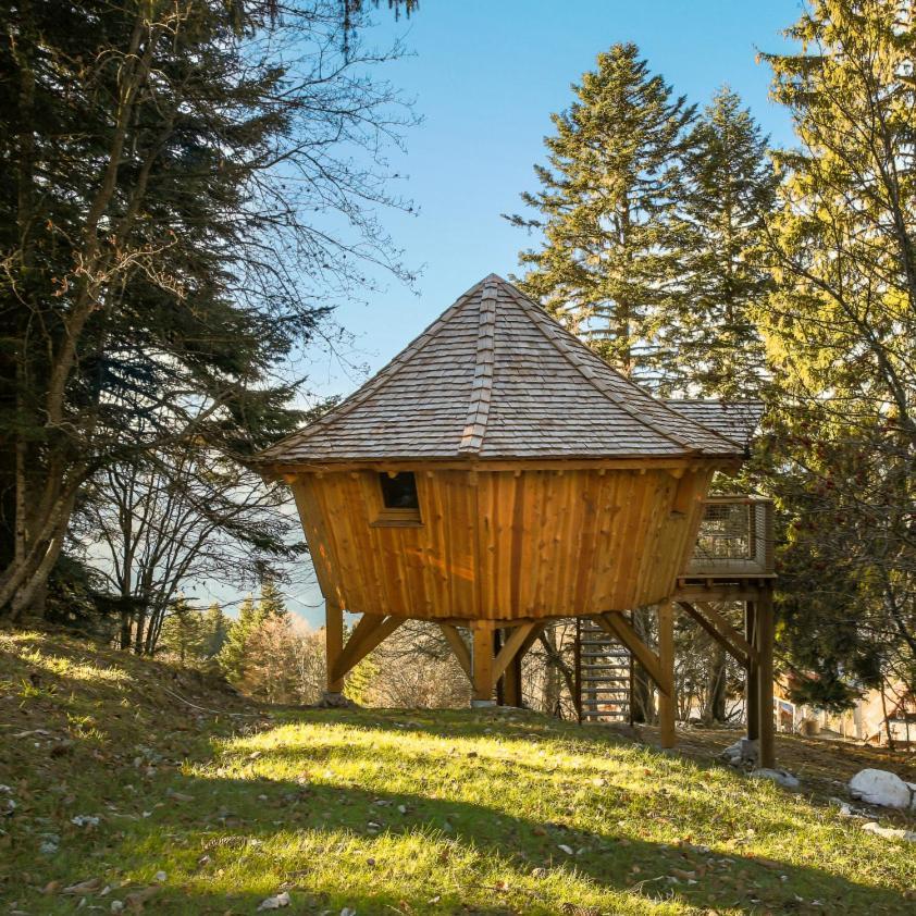 Cabanes Chartreuse Insolite - Cabane "La Bordee" Saint-Pierre-de-Chartreuse Exterior photo